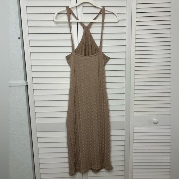 Dresses & Skirts - Fashion Go cream midi dress